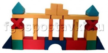 Мягкий модуль-конструктор "Архитектор" (22 элемента) - fgospostavki.ru - Апрелевка