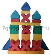 Мягкий модуль-конструктор "Башня" (21 элемент) - fgospostavki.ru - Апрелевка