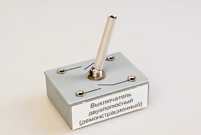 Выключатель двухполюсный (демонстрационный) - fgospostavki.ru - Апрелевка