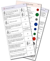 Комплект карточек (10) "Обучающий калейдоскоп. Музыкальные термины" - fgospostavki.ru - Апрелевка