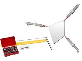 Набор для демонстраций по физике "Статика" (с магнитными держателями) - fgospostavki.ru - Апрелевка