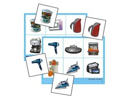 Логопедическое лото "Бытовая техника" (4 планшета, 24 карточки, цветное, ламинированное) - fgospostavki.ru - Апрелевка