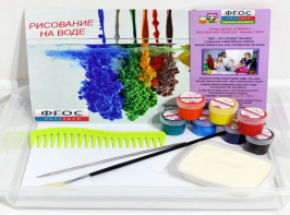 Набор для рисования "Эбру-Семерка" - fgospostavki.ru - Апрелевка