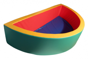 Бассейн с шариками полукруглый (без рисунка) - fgospostavki.ru - Апрелевка