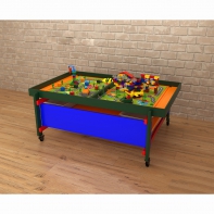 STEAM Многофункциональный стол Весёлые пчёлки оранжевый - fgospostavki.ru - Апрелевка