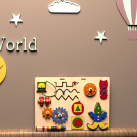 Бизиборд «Весёлые игры» - fgospostavki.ru - Апрелевка