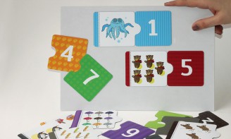 Набор магнитных карточек "Состав числа от 1 до 10" - fgospostavki.ru - Апрелевка