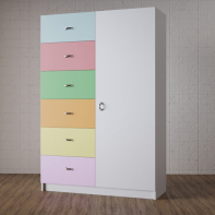 Шкаф «Яркие краски» - fgospostavki.ru - Апрелевка