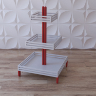 Стеллаж демонстрационный "Эйфелева башня" - fgospostavki.ru - Апрелевка