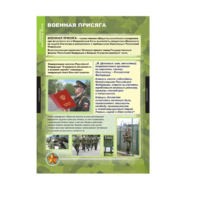 Комплект таблиц. ОБЖ Символы воинской чести. - fgospostavki.ru - Апрелевка