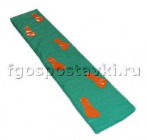 Дорожка массажная в чехле с нашитыми следами (6 следов) - fgospostavki.ru - Апрелевка