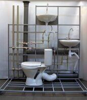 Учебный стенд «Система канализации многоквартирного дома» - fgospostavki.ru - Апрелевка