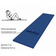 Доска для пресса напольная с фиксатором ног - fgospostavki.ru - Апрелевка