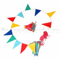 Флажки с веревкой для ограждения игровых зон - fgospostavki.ru - Апрелевка