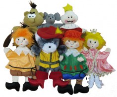 Набор перчаточных кукол "Кот в сапогах" - fgospostavki.ru - Апрелевка