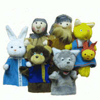 Набор перчаточных кукол "Колобок" - fgospostavki.ru - Апрелевка