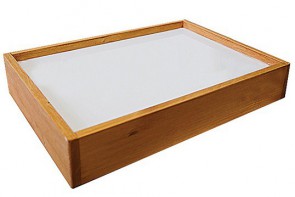 Мини планшет для рисования песком из дерева с белой подсветкой - fgospostavki.ru - Апрелевка