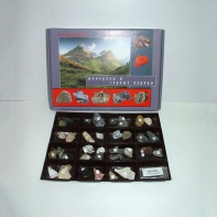 Демонстрационная коллекция "Минералы и горные породы" (40 видов) - fgospostavki.ru - Апрелевка