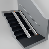 Пандус откидной (850 миллиметров) - fgospostavki.ru - Апрелевка