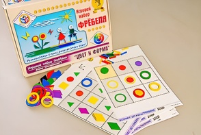 Игровой набор Фребеля "Цвет и форма" (серия "Эксперимент") - fgospostavki.ru - Апрелевка