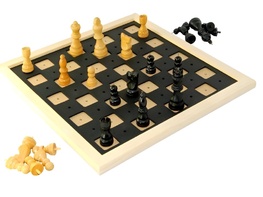 Шахматы тактильные (34х34 см) - fgospostavki.ru - Апрелевка