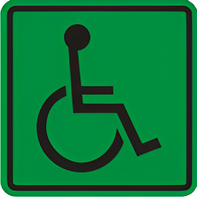 Тактильный знак (доступность для инвалидов всех категорий) 200х200 - fgospostavki.ru - Апрелевка