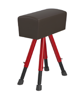 Козел гимнастический переменной высоты (чехол из натуральной кожи) - fgospostavki.ru - Апрелевка