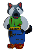 Бизиборд «Волчок-серый бочок» - fgospostavki.ru - Апрелевка