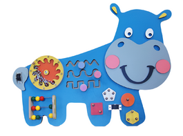 Бизиборд «Добрый бегемот» - fgospostavki.ru - Апрелевка