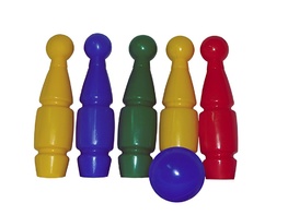 Кегли (5 штук, 1 мяч) - fgospostavki.ru - Апрелевка