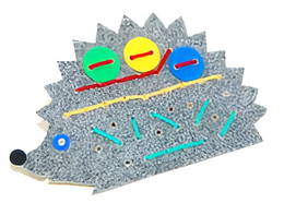 Игра-шнуровка для слабовидящих детей "Ежик" - fgospostavki.ru - Апрелевка