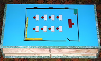 Магнитный набор для реабилитации "Ориентир" (для слепых и слабовидящих детей) - fgospostavki.ru - Апрелевка