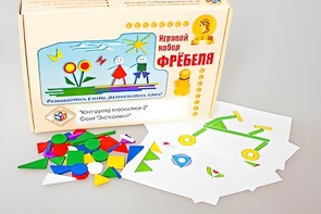 Игровой набор Фребеля "Конструктор плоскостной-2" (Серия "Эксперимент") - fgospostavki.ru - Апрелевка