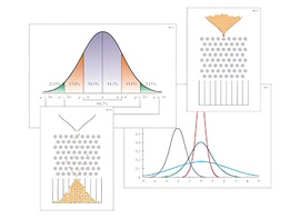 Модель-аппликация "Нормальное распределение (Распределение Гаусса)" (ламинированная) - fgospostavki.ru - Апрелевка