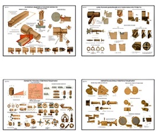 Плакаты ПРОФТЕХ "Основы токарной обработки металла" (20 пл, винил, 70х100) - fgospostavki.ru - Апрелевка
