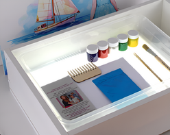 Стол-планшет "Водная фантазия" (Формат А4) - fgospostavki.ru - Апрелевка