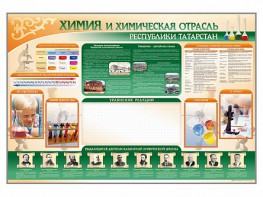 Стенд-уголок "Химия и химическая отрасль Российской Федерации" - fgospostavki.ru - Апрелевка