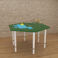 Игровой стол для развития мелкой моторики Маленькие горки - fgospostavki.ru - Апрелевка