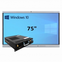 Интерактивная панель 75" (встроенный ПК, Win10) - fgospostavki.ru - Апрелевка