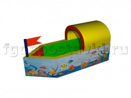 Сухой бассейн "Кораблик" с шелкографией - fgospostavki.ru - Апрелевка