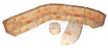 Угловая мебель "Лада-3" ВИК (12 элементов) - fgospostavki.ru - Апрелевка