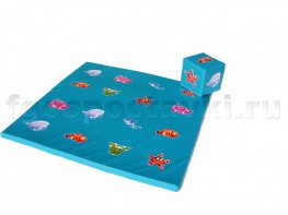 Игровой мат "Море" с кубиком - fgospostavki.ru - Апрелевка