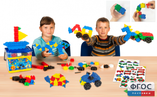 Конструктор Природа и техника (200 деталей) - fgospostavki.ru - Апрелевка