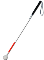 Трость телескопическая графитовая с вращающимся наконечником в виде шара - fgospostavki.ru - Апрелевка