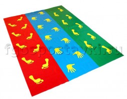 Коврик координационный "Мы идем-4" (1 слойная кожа) - fgospostavki.ru - Апрелевка