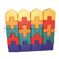 Мягкий модуль-конструктор "Строитель" (20 элементов) - fgospostavki.ru - Апрелевка