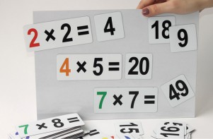 Набор магнитных карточек "Таблица умножения" - fgospostavki.ru - Апрелевка