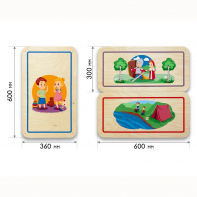 Набор стеновых панелей «Мои увлечения - Любимые занятия» - fgospostavki.ru - Апрелевка