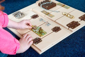 Тактильно-развивающая панель “Замочки” - fgospostavki.ru - Апрелевка