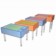 Песочные столы на регулируемых опорах RGB подсветка - fgospostavki.ru - Апрелевка